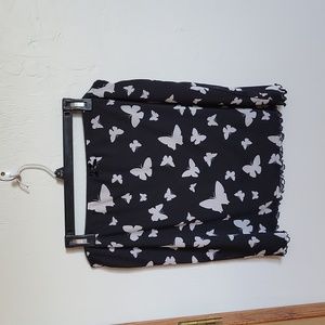 WildFable (xxl) Black Butterfly Skirt